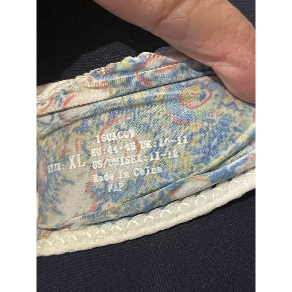 NEW Vibram Furoshiki Women's XL 11.5-12.5 White Flower Wrapping Sole Yoga - Picture 7 of 11